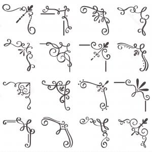 Victorian Swirls Vector at Vectorified.com | Collection of Victorian ...