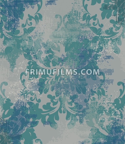 Vector Damask Pattern Element Classic Luxury Ornament On Grunge 519x600 Vector Damask Pattern Element Classic Luxury Ornament On Grunge
