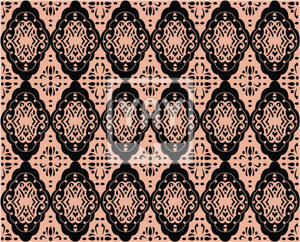 Victorian Style Seamless Wallpaper Vector 300x242 Victorian Style Seamless Wallpaper Vector