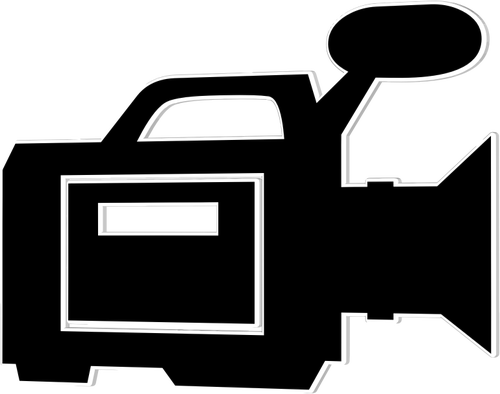 Video Camera Icon Vector