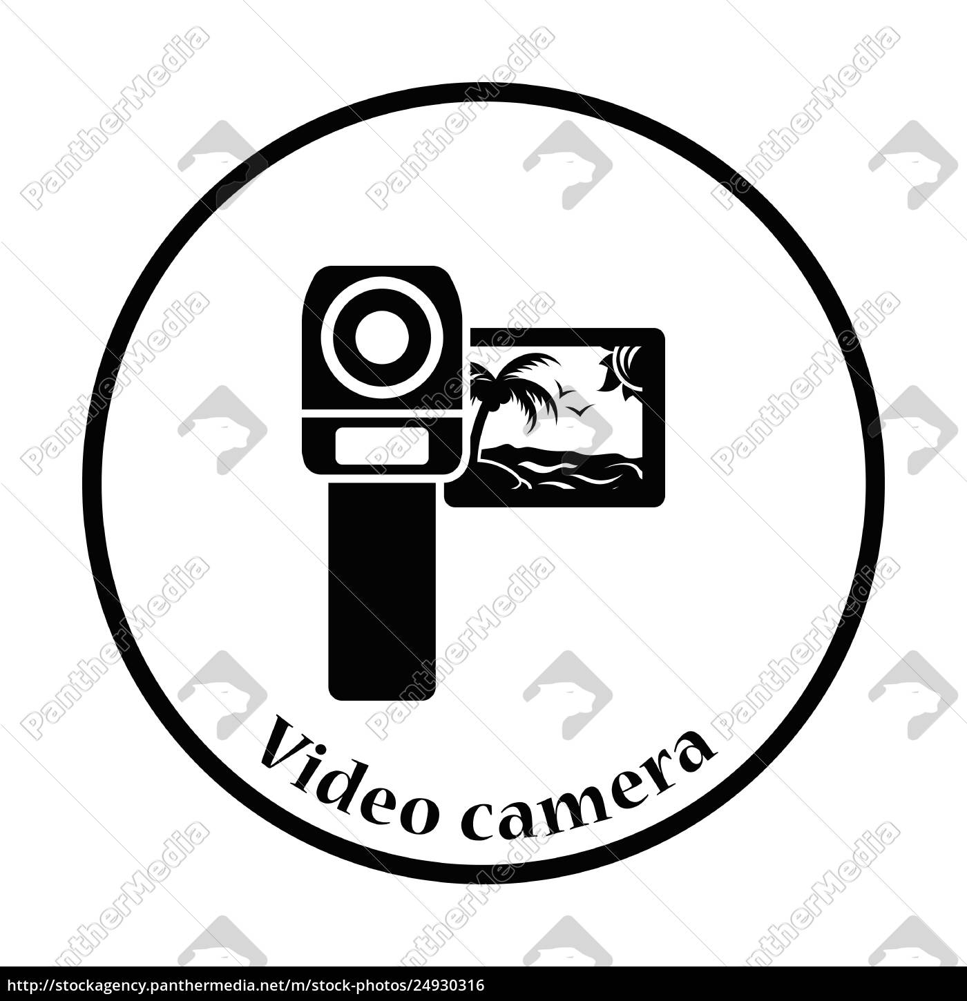 1400x1450 Video Camera Icon
