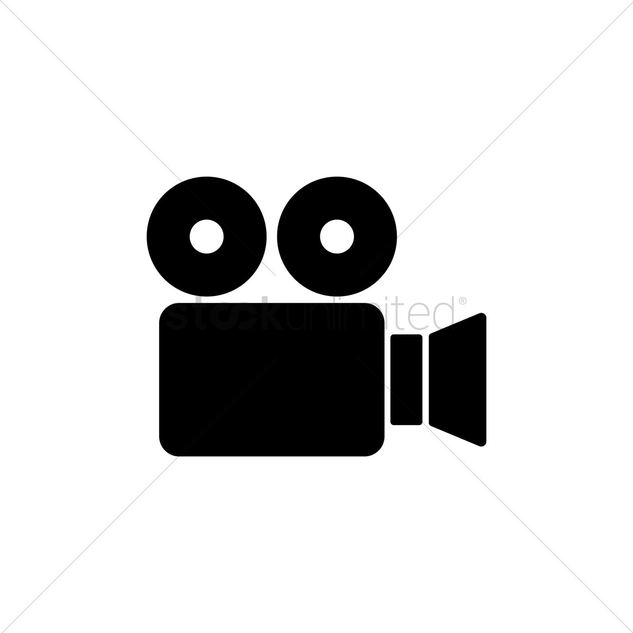 1300x1300 Video Camera Icon Vector Image