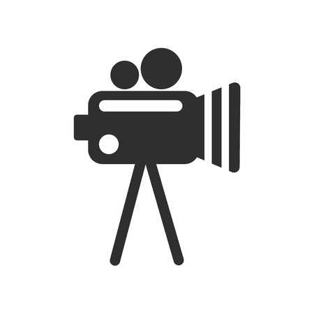 450x450 Video Camera Icon Vector Isolated On White Background For Your Web