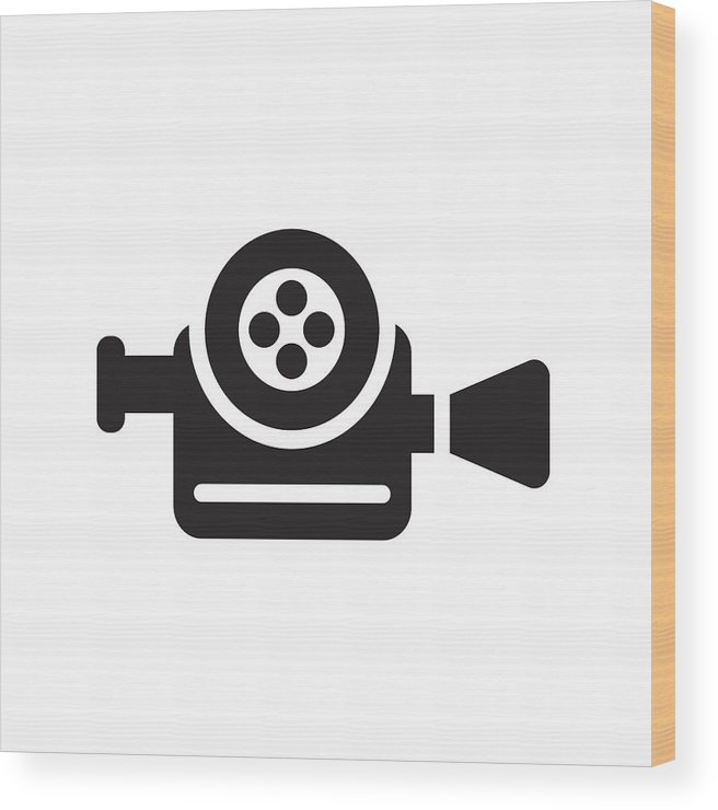 656x740 Cinema Reel Video Camera Icon Vector Sign And Symbol Isolated