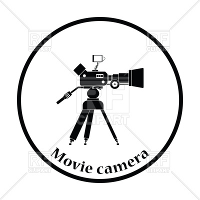 400x400 Movie Camera Icon Vector Image Of Icons And Emblems Angelp