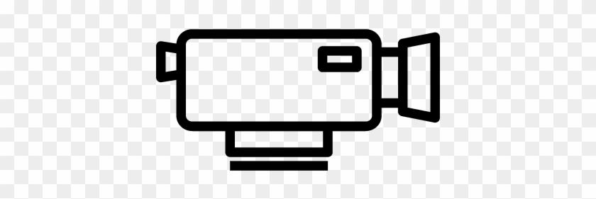 840x281 Old Video Camera Vector