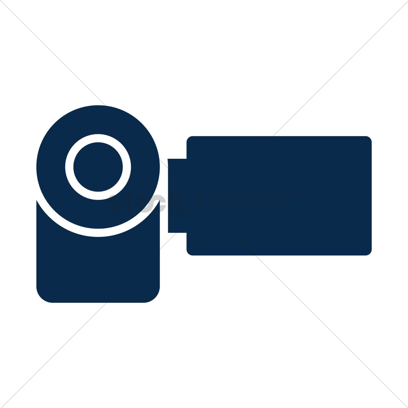 1300x1300 Video Camera Vector Image
