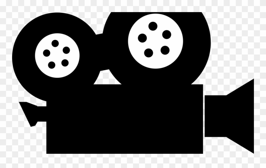 880x555 Old Movie Camera Vector Clipart