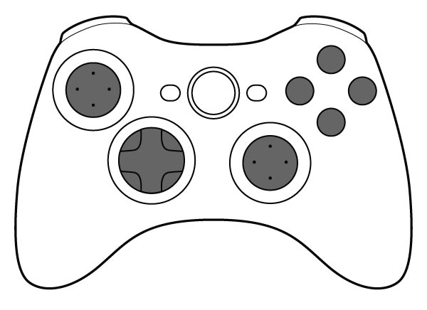 Seventh Generation Button Game Controller Vector No Cost 600x436 Seventh Generation Button Game Controller Vector No Cost