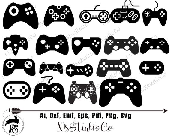 Game Controller Game Controller Vector Game Controller Etsy 570x453 Game Controller Game Controller Vector Game Controller Etsy