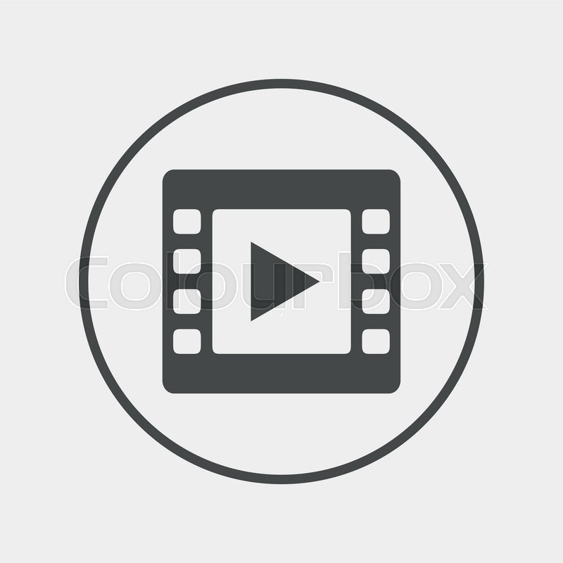 Video Sign Icon Video Frame Symbol Stock Vector Colourbox 800x800 Video Sign Icon Video Frame Symbol Stock Vector Colourbox