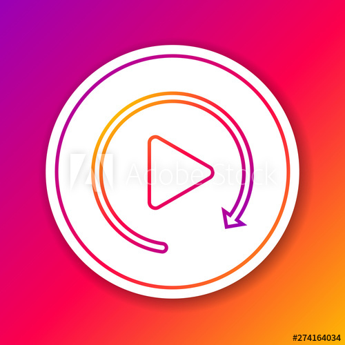 Video Play Button Vector