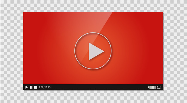 Design Of The Video Player Vector Free Download 626x346 Design Of The Video Player Vector Free Download