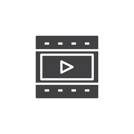 Video Player Vector Icon Filled Flat Sign For Mobile Concept 450x450 Video Player Vector Icon Filled Flat Sign For Mobile Concept
