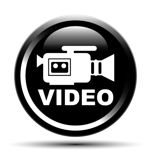 500x500 Vector Video Surveillance Design Elements Free Download