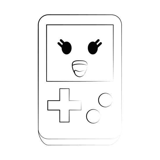 550x550 Videogame Vector Ilustration