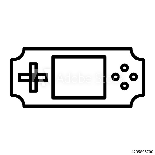 500x500 Videogame Vector Icon
