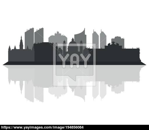 512x448 Vienna Skyline Vector