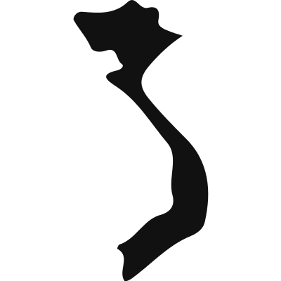 400x400 Vietnam Country Map Black Shape Free Vectors, Logos, Icons