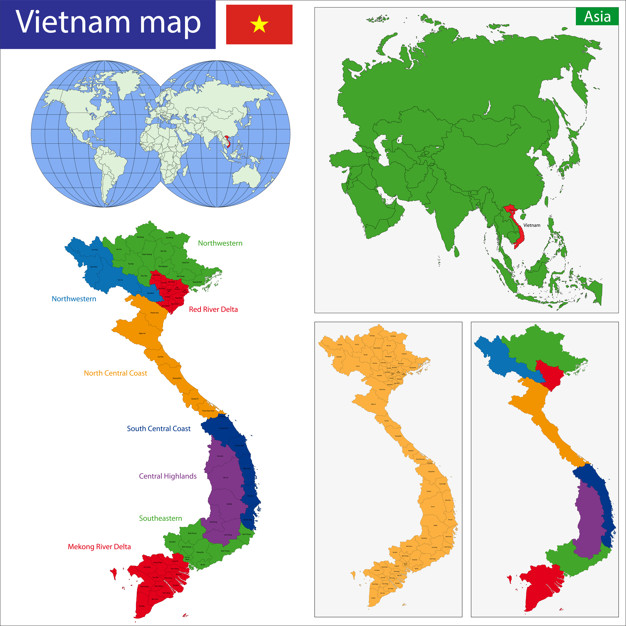 626x626 Vietnam Map Vector Premium Download