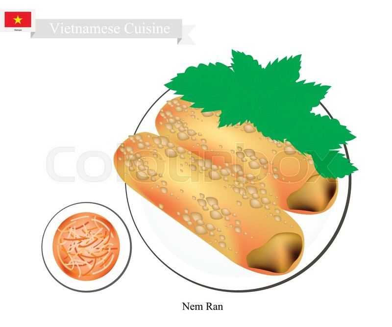 Vietnamese Cuisine, Nem Ran Or Stock Vector Colourbox 800x667 Vietnamese Cuisine, Nem Ran Or Stock Vector Colourbox