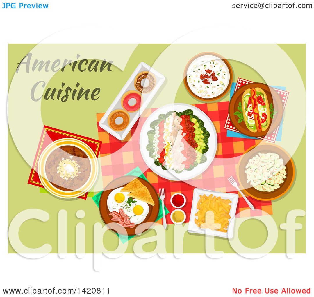 1080x1024 Clipart Of A Table Set With Vietnamese Cuisine