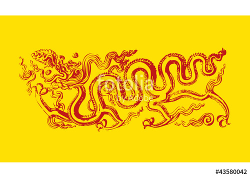 Traditional Vietnam King Dragon Flying From Clouds Stock Image 500x354 Traditional Vietnam King Dragon Flying From Clouds Stock Image
