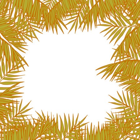 Frame, Palm Leaves, Coconut Cocktail, Ice Cream In A Waffle Cup 450x450 Frame, Palm Leaves, Coconut Cocktail, Ice Cream In A Waffle Cup