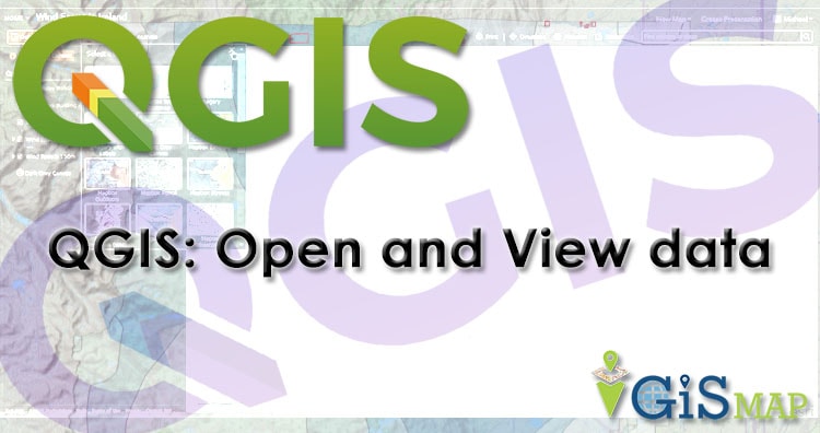 750x396 Qgis Open And View Vector Data