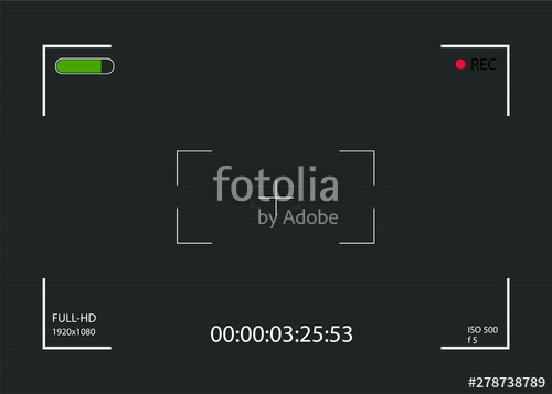 500x357 Camera Viewfinder Focusing Screen Of The Camera Viewfinder