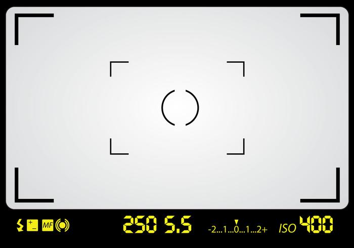 700x490 Free Camera Viewfinder With Settings Vector