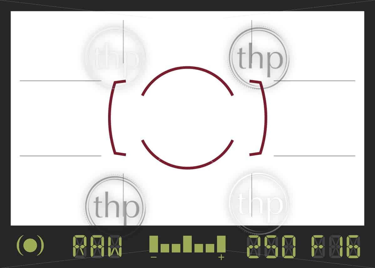 1198x856 Generic Camera Viewfinder View Looking Through Lens With Camera
