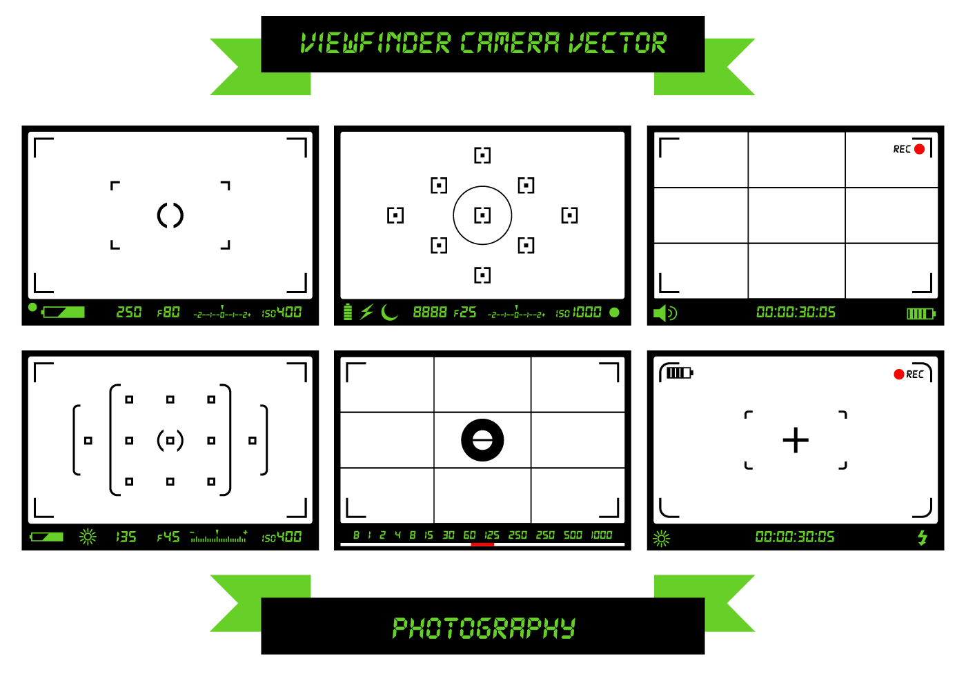 1400x980 Viewfinder Free Vector Art