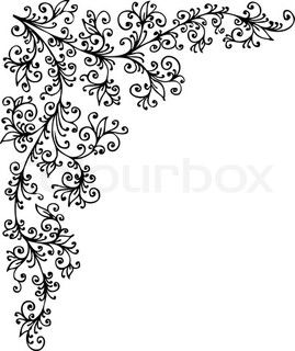 269x320 Vector Of 'floral Ornaments Frames And Vignette, Vector' Elde