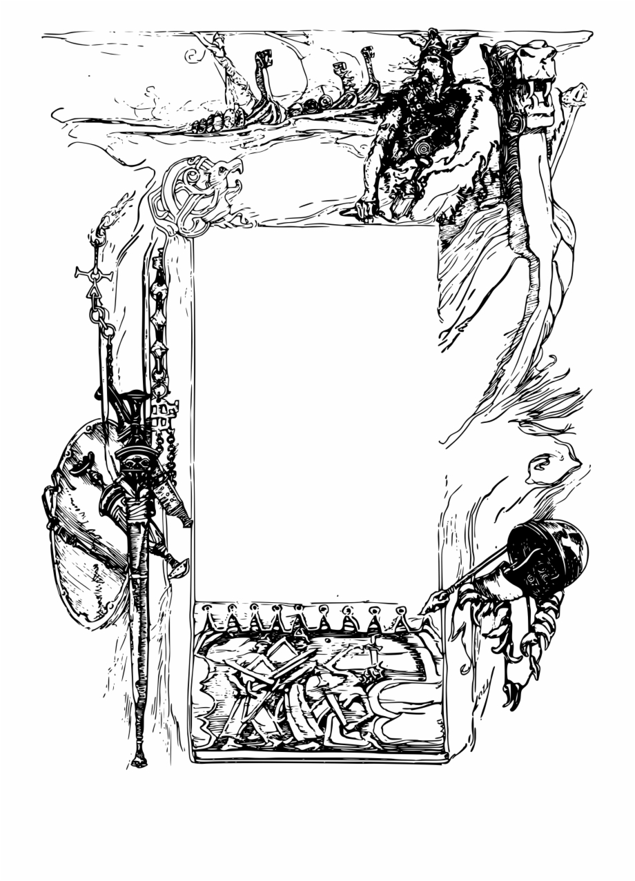 920x1277 This Free Icons Png Design Of Viking Courage Frame