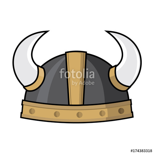 500x500 Viking Helmet Vector Illustration Stock Image And Royalty Free