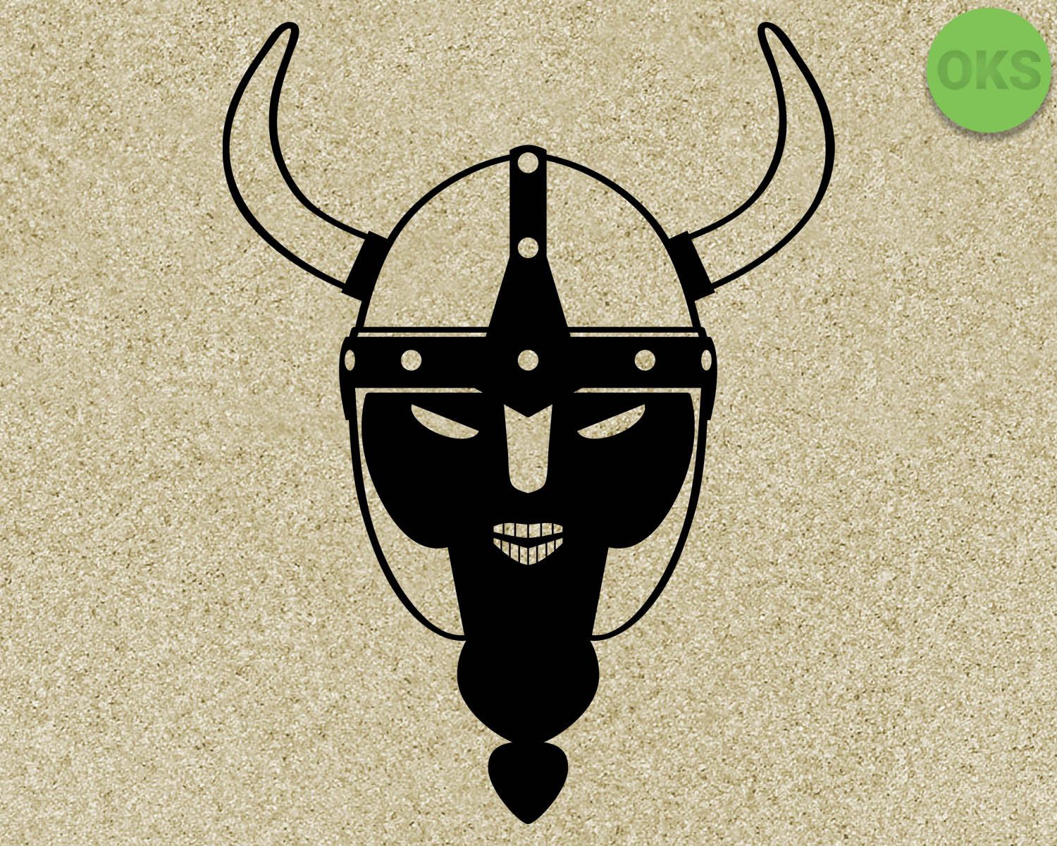 1500x1200 Viking Head Viking Helmet Files, Vector, Clipart, Cricut