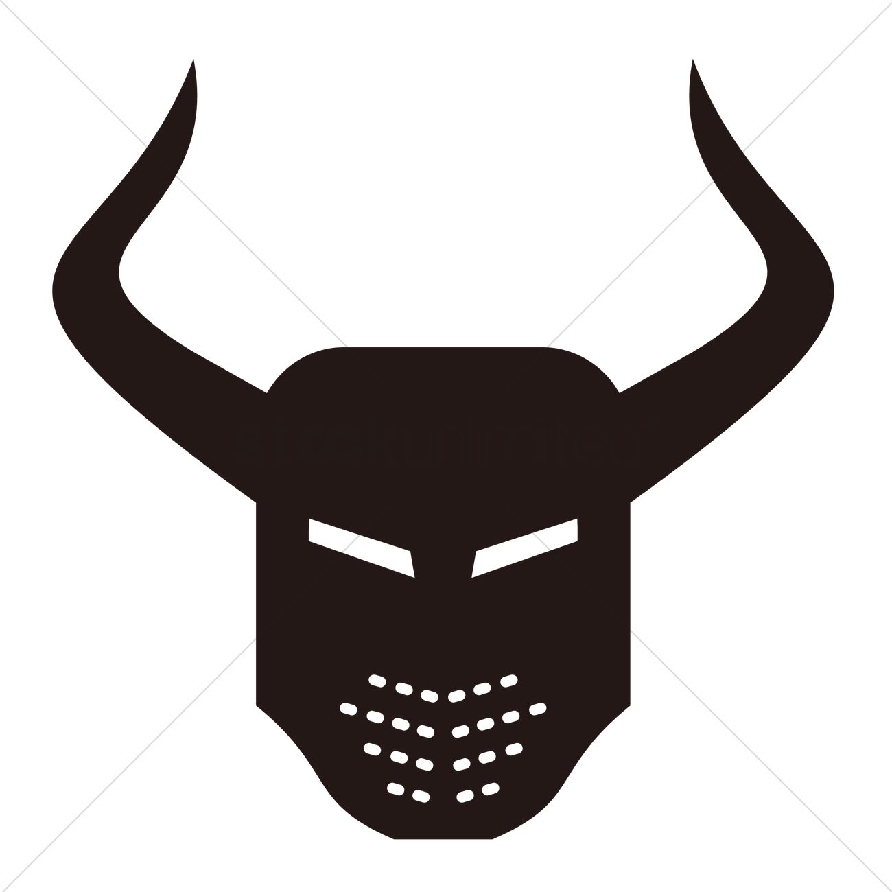 Viking Helmet Vector Image 1300x1300 Viking Helmet Vector Image