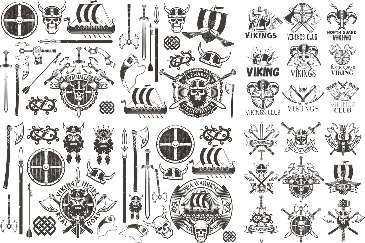 Viking Pattern Vector at Vectorified.com | Collection of Viking Pattern