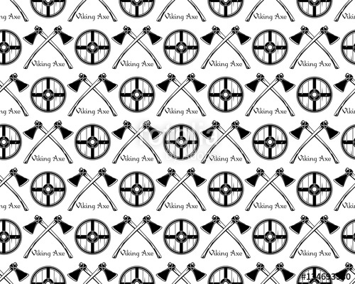 Black And White Seamless Viking Pattern Can Be Used For Graphic 500x400 Black And White Seamless Viking Pattern Can Be Used For Graphic