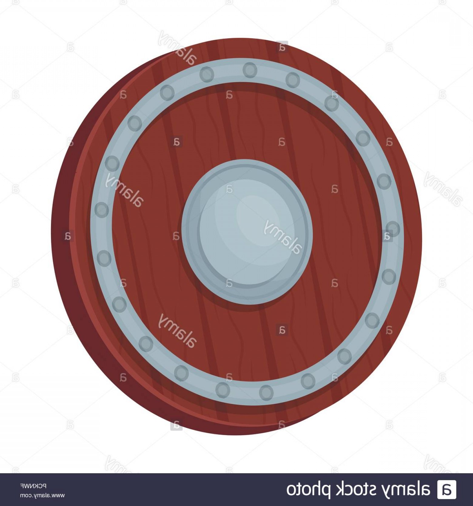 1560x1668 Viking Shield Icon In Cartoon Design Isolated On White Background