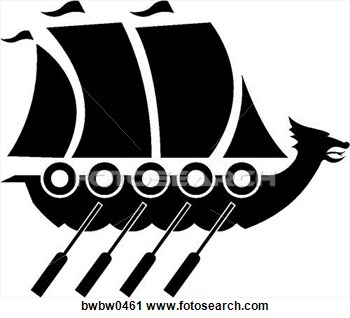 350x318 Viking Ship Icon