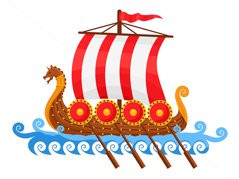 Viking Ship Vector At Vectorified Com Collection Of Viking Ship Vector Free For Personal Use