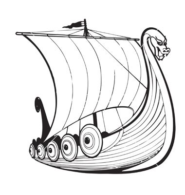 380x400 Viking Ship Vector Viking Quest Viking Ship, Viking Ship