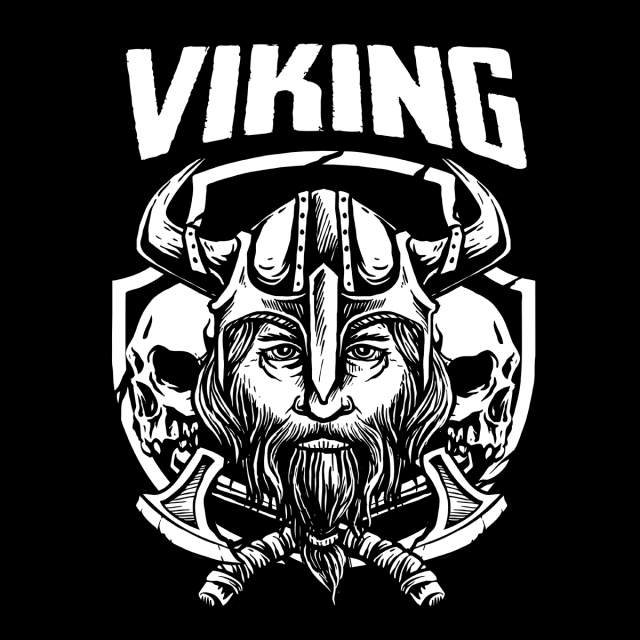 Viking Skull Vector at Vectorified.com | Collection of Viking Skull ...