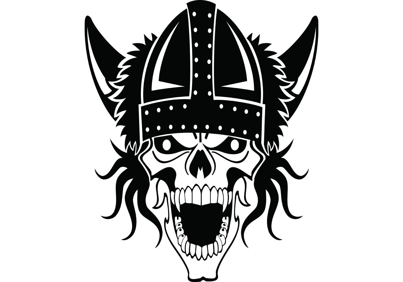 1400x980 Viking Skull Vector Strike Off Vikings, Vector Free, Skull