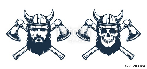 500x234 Viking Emblem Tattoo