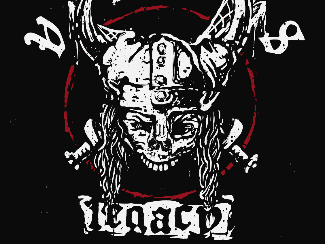 1128x846 Viking Skull