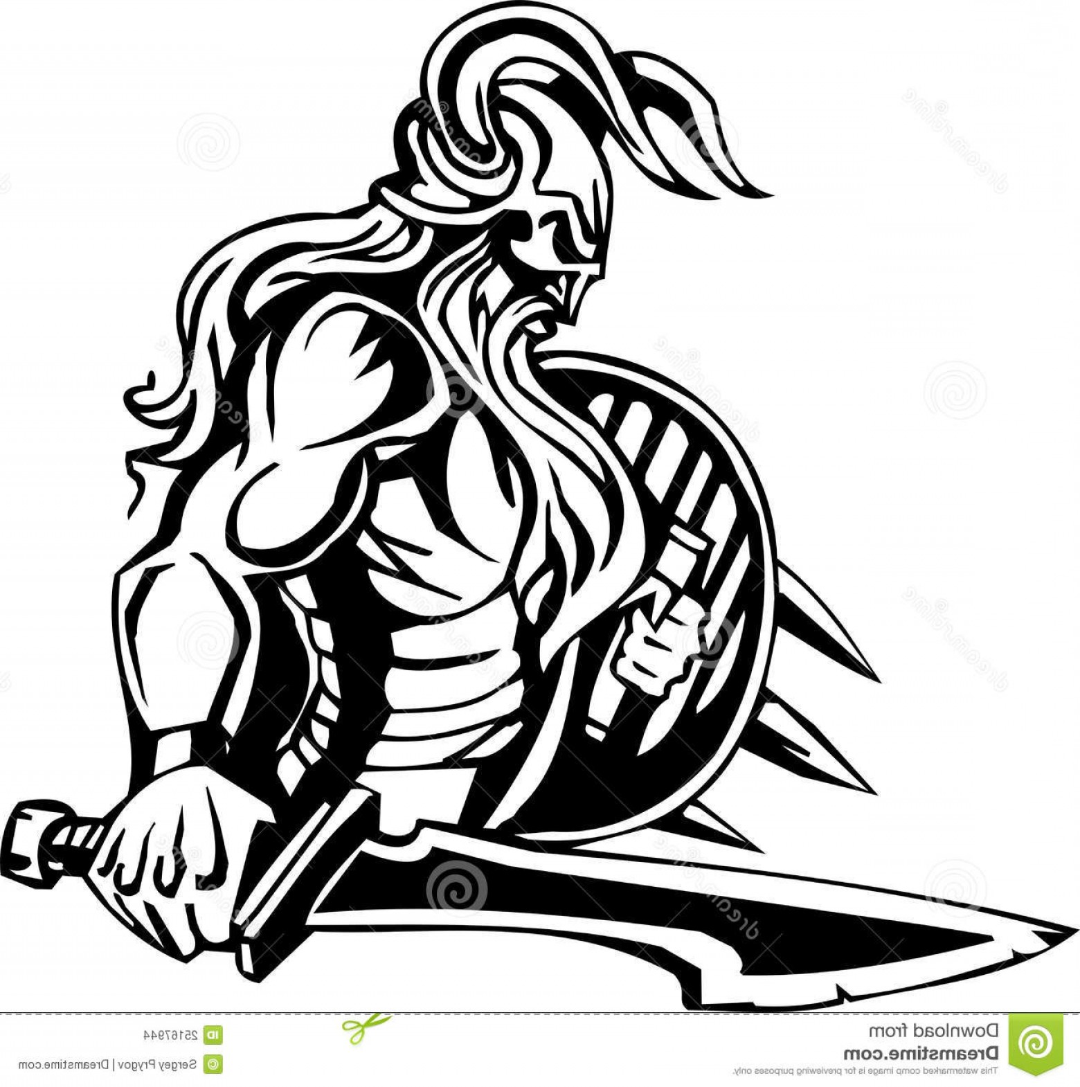 1560x1570 Stock Images Nordic Viking Vector Illustration Vinyl Ready Image