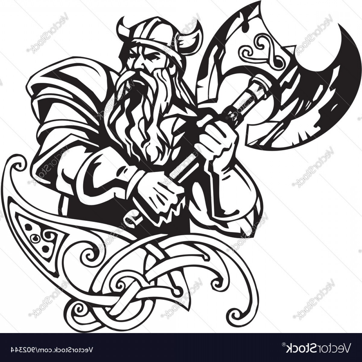 1200x1200 Viking Vector Art Cqrecords